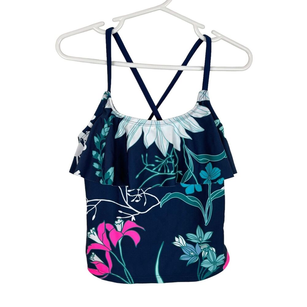 NWT Kanu Surf Swim Tankini Top Girls 6